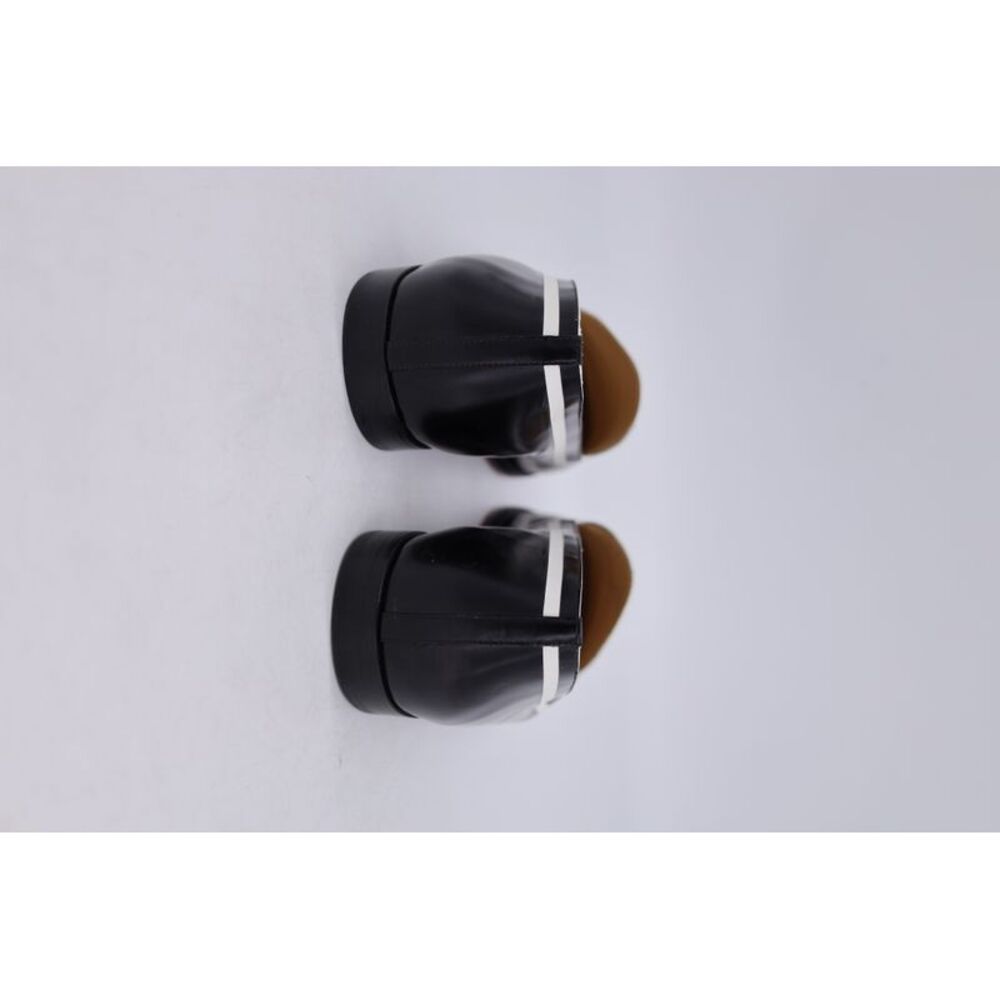 Christian Louboutin Magic Moc Penny Loafers in Black and White Leather - Picture 10 of 10